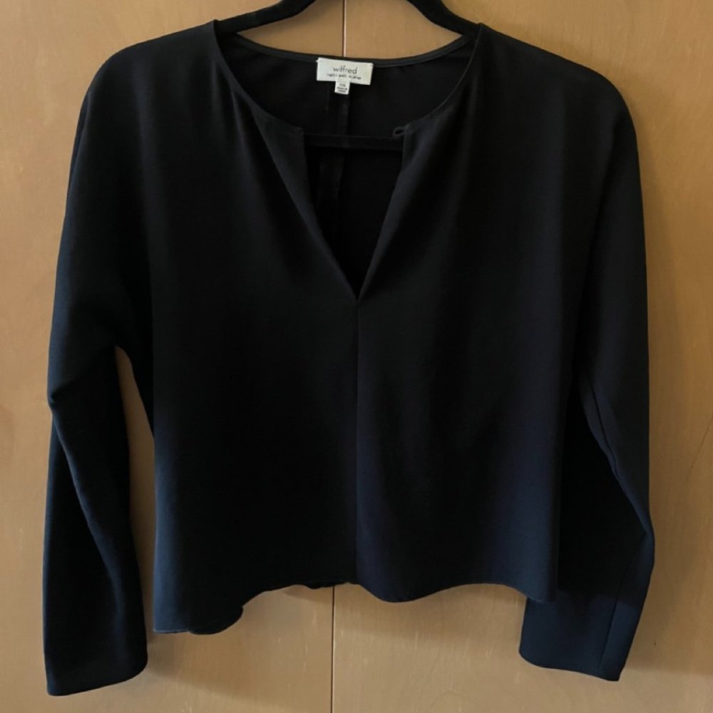 Wilfred Crepe Blouse